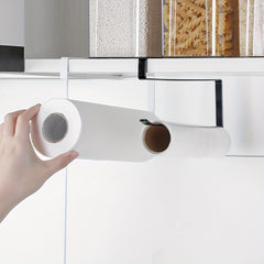 Kitchen Paper Roll Rack Cabinet Paper Towel Rack Wall-mounted