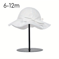 UPF 50 Baby Girl Sun Hat Adjustable Beach Hat
