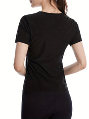 Slimming T-Shirt Women's Activewear Yoga Fitness Top