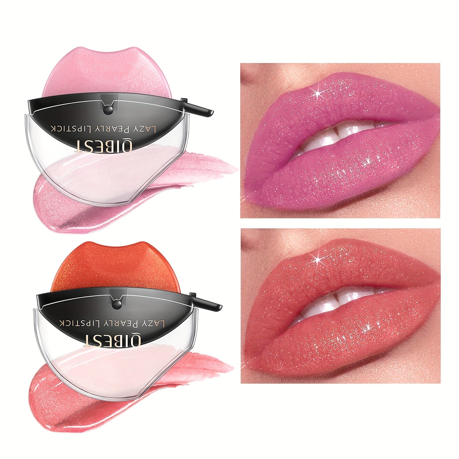 Diamond Shine Glitter Liquid Lipstick Waterproof Metallic Sparkle