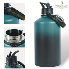 64oz Stainless Steel Insulated Water Bottle for Camping
