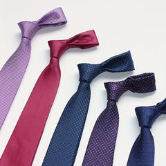 1200 Needles Pinstripe Neck Tie Dark System Business Casual Formal Accessory