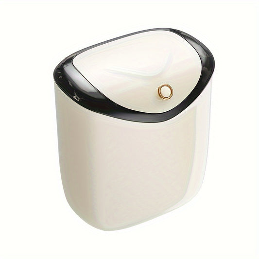Hanging Trash Can for Kitchen Cabinet Compost Bin Under Sink with Lid