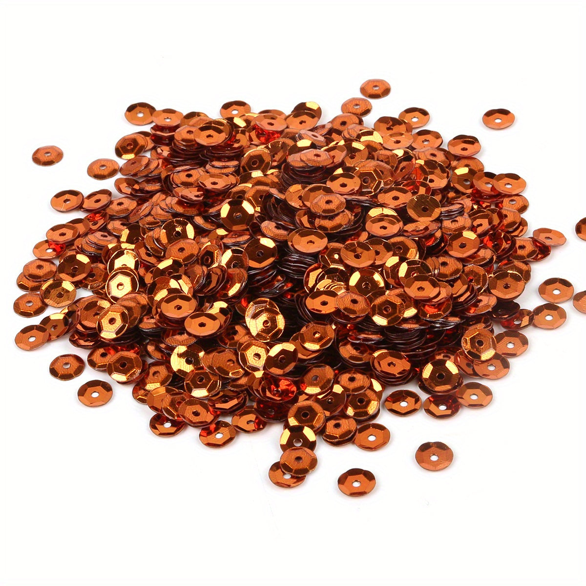 1200pcs Silvery Bottom Colorful Sequins DIY Hand sewn Sequins