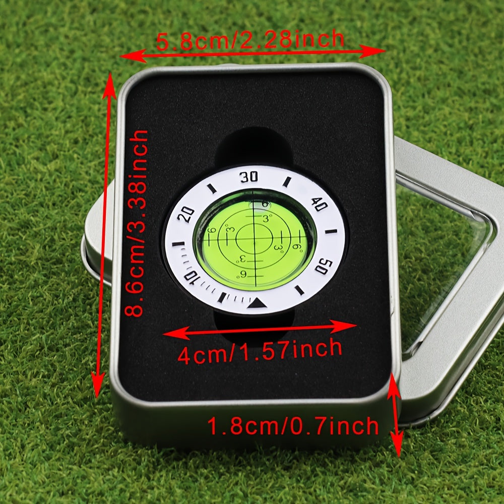 Golf Ball Marker Green Slope Reader Level Meter with Magnet