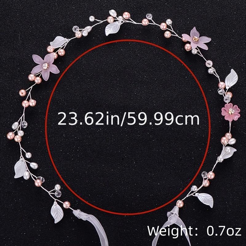 Opal Crystal Hair Vine Bridal Headpiece