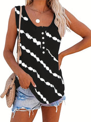 Sleeveless Tank Top For Spring & Summer