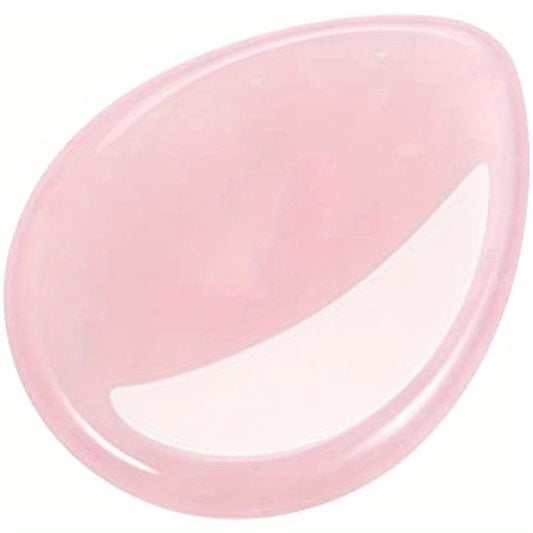 3pcs Rose Quartz Healing Crystals Worry Stones - Anxiety Stress Relief