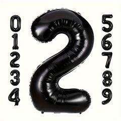 Large 101 6cm Number Balloons Set for Christmas Halloween