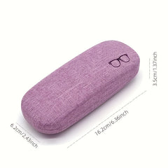 Eyeglasses Pattern Glasses Case Hard Clamshell Reading Glasses Protective
