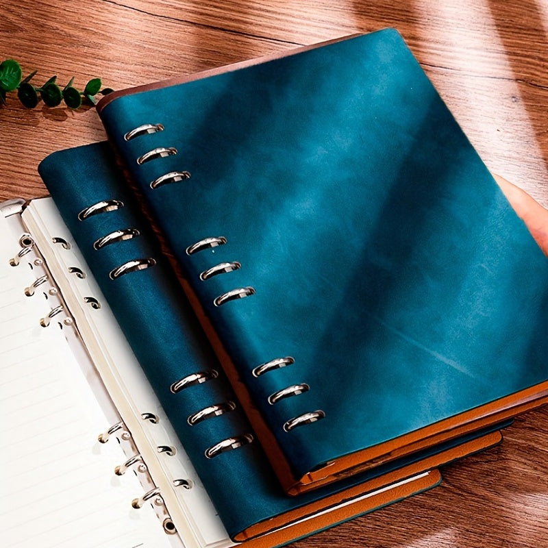 Kong B5 PU Leather Loose leaf Notebook Business Stationery