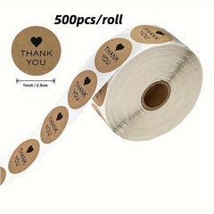 3 Rolls Thank You Sticker Scrapbook Wedding Envelope Seal Statione