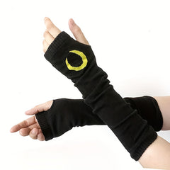 Pattern Print Arm Sleeves UV Protection Bohemian Gloves
