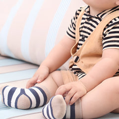 5 Pairs Baby Polka Dot Cotton Crew Socks for Girls and Boys