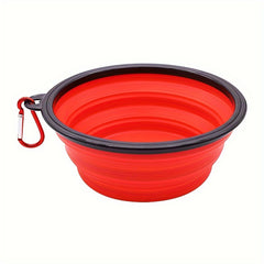 Outdoor Folding Bowl Car Folding Bowl Slow Food Bowl Portable Water Cup Pet