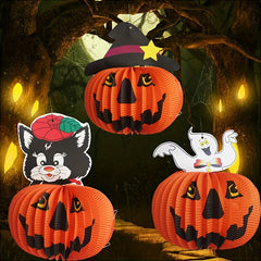 Halloween Pumpkin Lantern Ghost Bar Nightclub Decoration Props