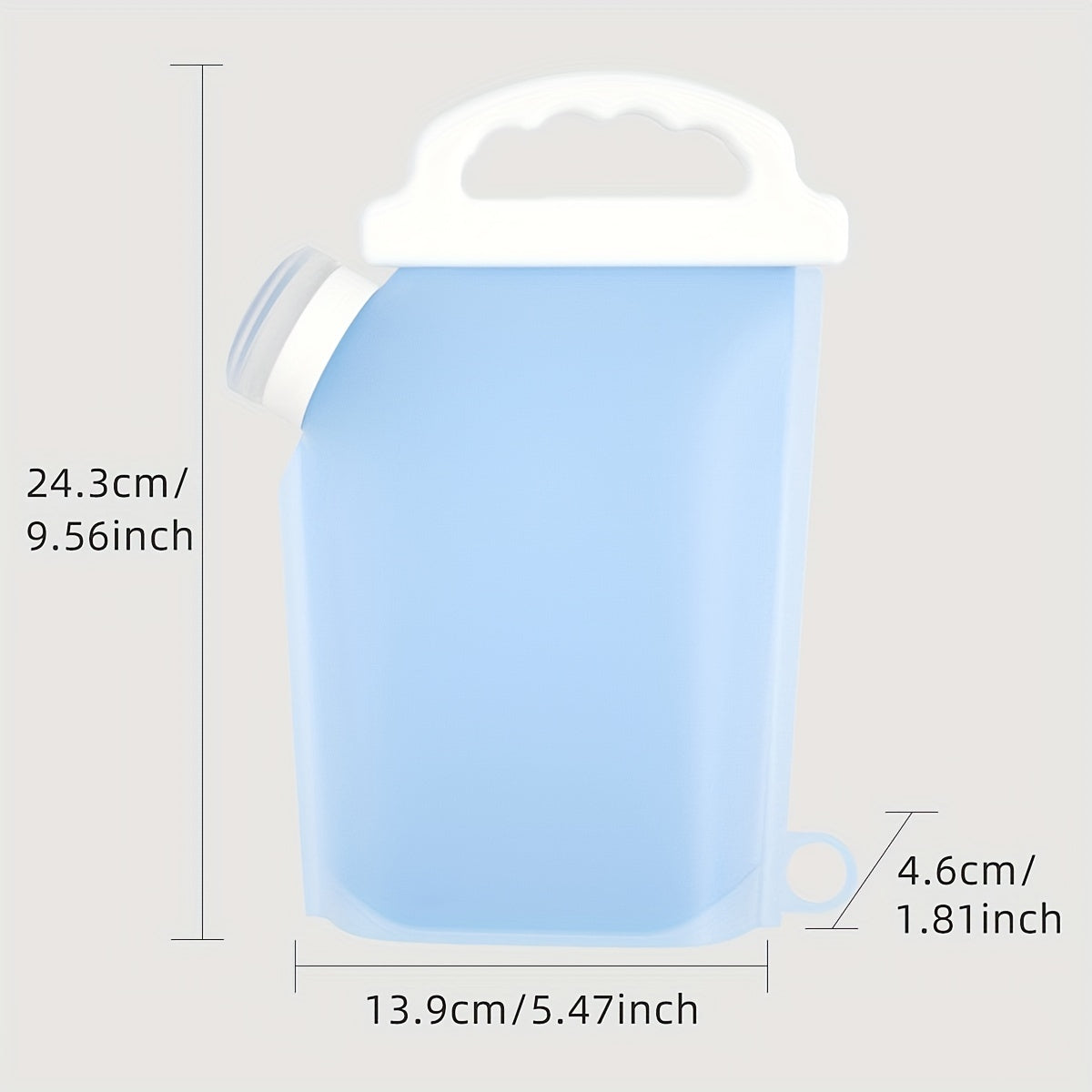 Silicone Reusable Storage Bag Handle Pour Spout Leak Proof Freezer Bag