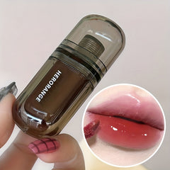 Ice Night Mirror Glass Lip Glaze Water Light Plumping Dewy Lip