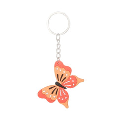 12pcs Butterfly Insect Keychain Bag Ornaments Pack