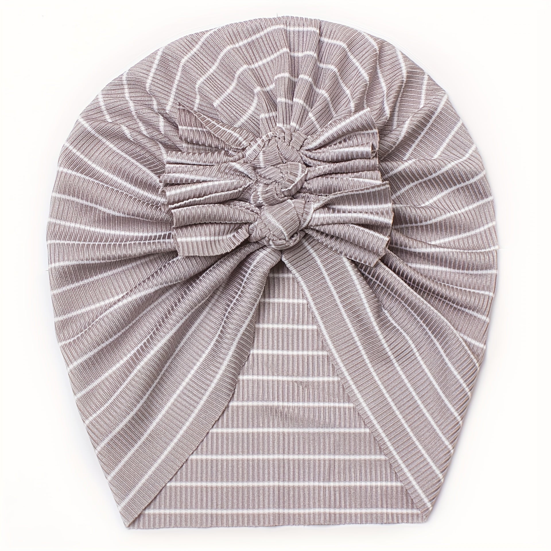 Spring Intercolor Strip Bow Baby Hat