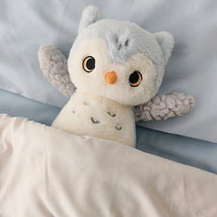 Soft Owl Plush Toy Stuffed Animal Doll for Holiday and Birthday
