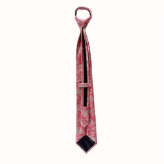 Spot Business Wedding Zipper Necktie Easy Pull Necktie