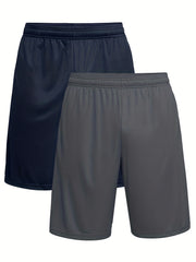 Men's Quick Drying Active Shorts for Summer Fitness