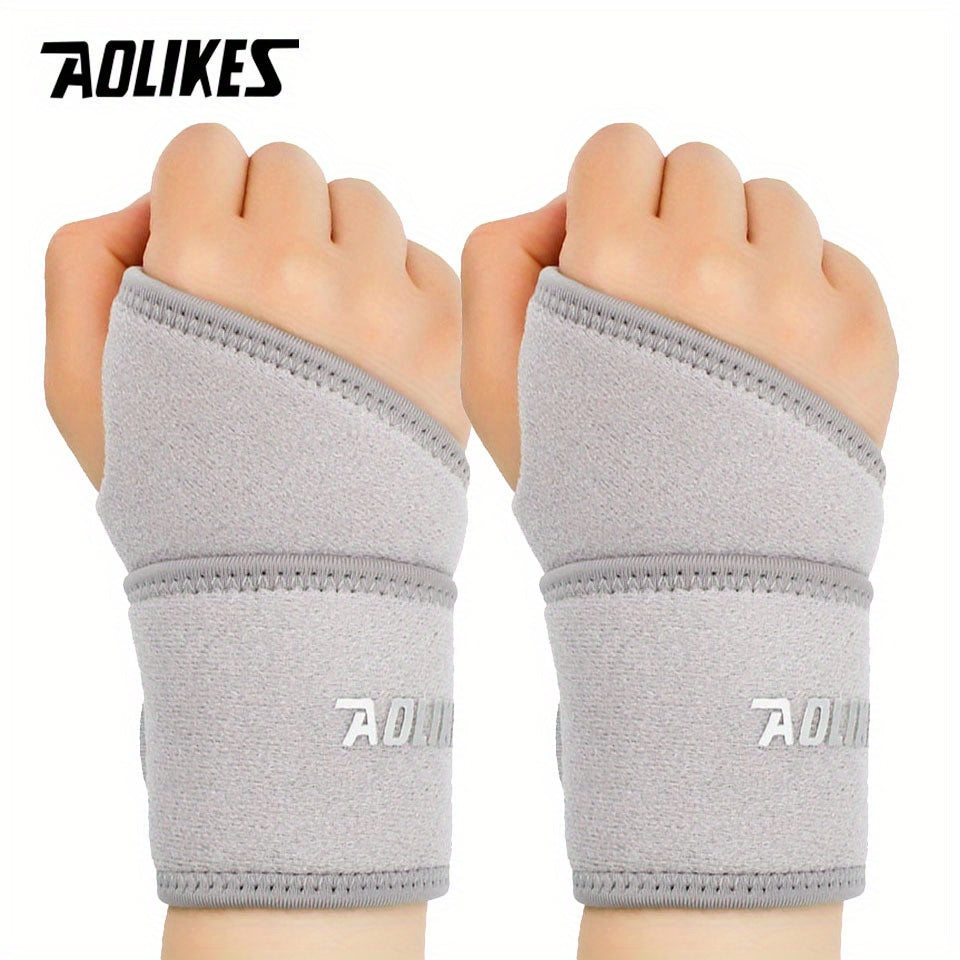 2pcs Wrist Compression Strap For Fitness & Weightlifting Support