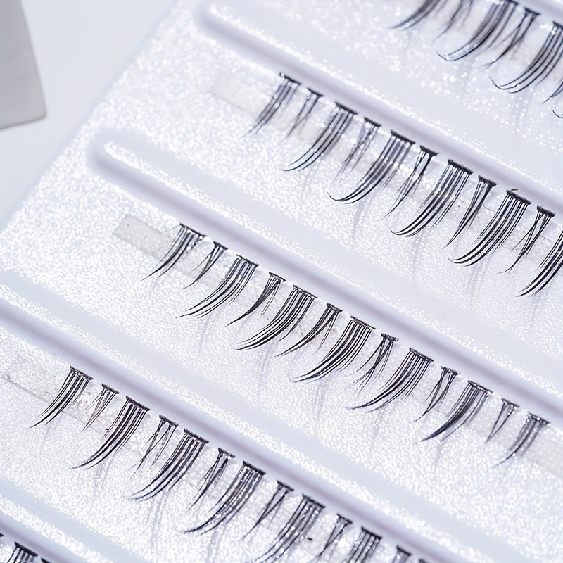 260pcs Little Devil Style Wispy Lash Clusters Mix 8-12mm