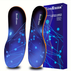 Plantar Fasciitis Arch Support Insoles for 100KG Running Gel Insoles