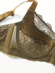 Lace Stitching Push Up Bra Women's Lingerie