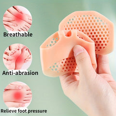 Silicone Half Insole Female Foot Pad Non-slip Shock Absorption