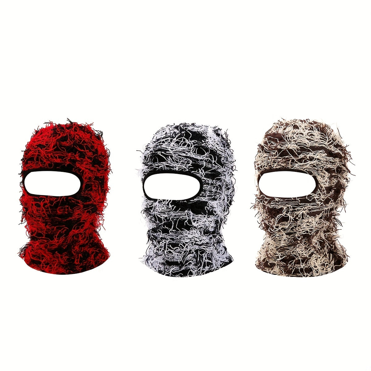 Unisex Thermal Knitted Mask Full Face Covering Outdoor Sports Cycling