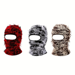 Unisex Thermal Knitted Mask Full Face Covering Outdoor Sports Cycling