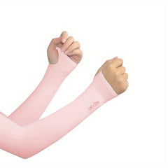 Unisex Sun Protection Ice Silk Arm Cover for Outdoor Sports - 12.99inch