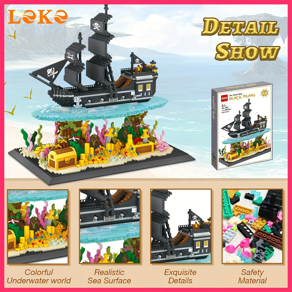 LEKE Pirates Building Blocks Set 4059pcs