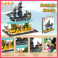 LEKE Pirates Building Blocks Set 4059pcs