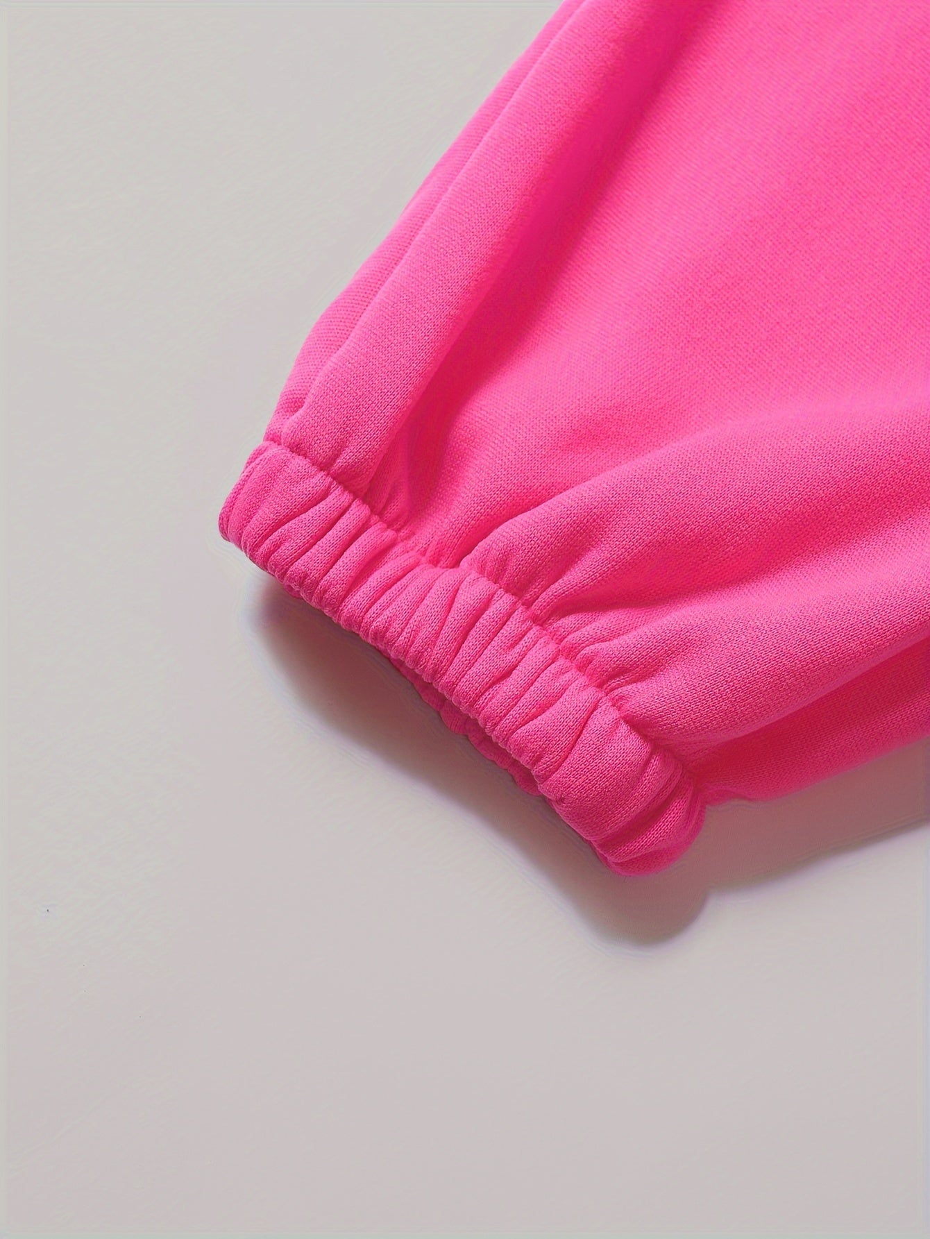 Women's Plus Solid Long Sleeve Sweatshirt & Pants Set