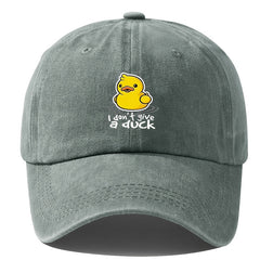 Yellow Duck Printed Baseball Cap Outdoor Sun Hat