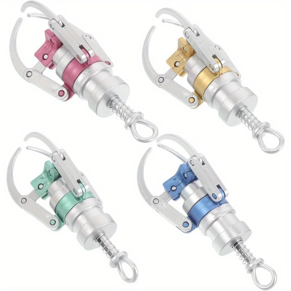 4 Colors Mech. Grip Keychains Heavy Duty Screw Mechanism Relax Fidget Toys