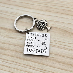 Stainless Steel Teacher's Gift Keychain Graduation For Teachers