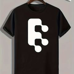 Pattern Print Men's Sports T-shirt Graphic Tee Summer Outdoor Clothes