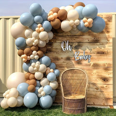 Blue Balloon Garland Arch Kit for Wedding Birthday Anniversary