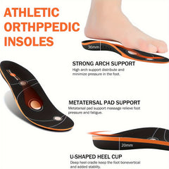 Plantar Fasciitis Arch Support Insoles Men Women Gel Insoles