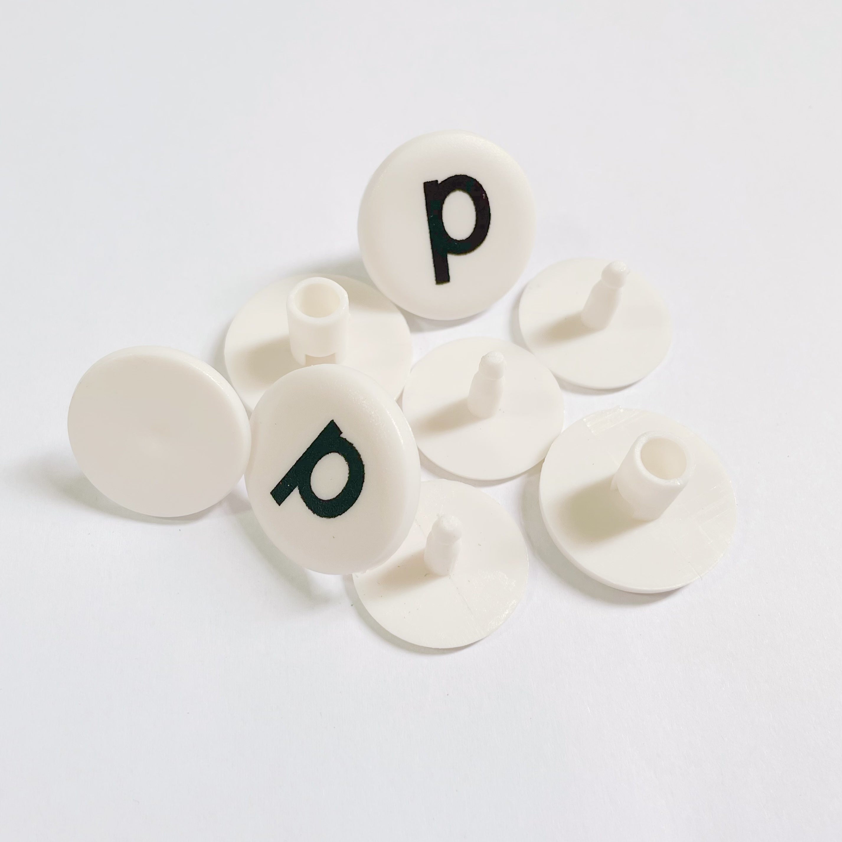 4pcs Beach Bag Handle Replacement Buttons Lightweight Plastic