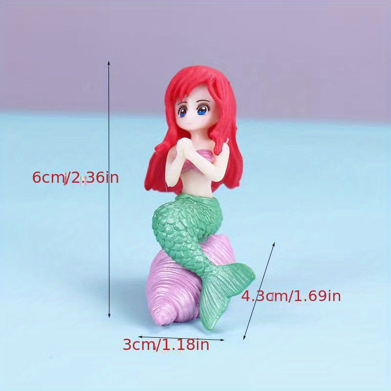 Mermaid Ornament Landscape Decoration for Aquariums