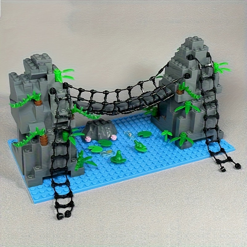 Forest Wildlife Building Blocks Set - Creative DIY Toy Kit
