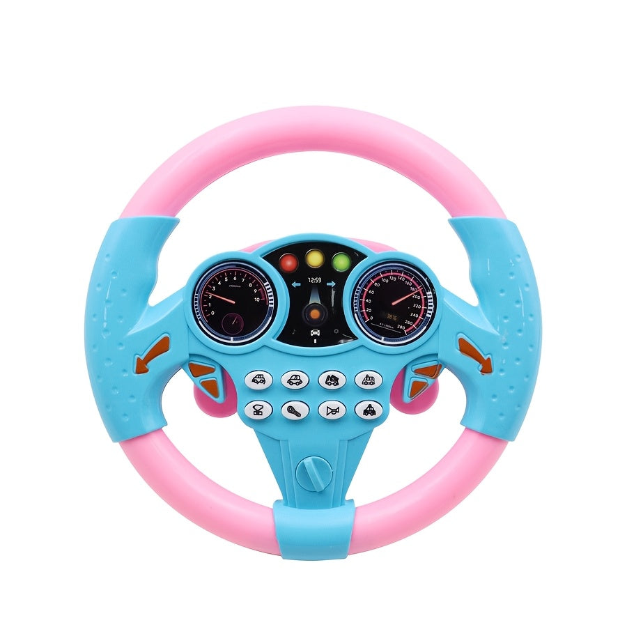 Kids Driving Simulator Steering Wheel Toy - Educational Play