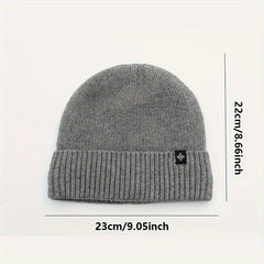 Thickened Ear Protection Hat Men Women Autumn Winter Beanie Ski Hat