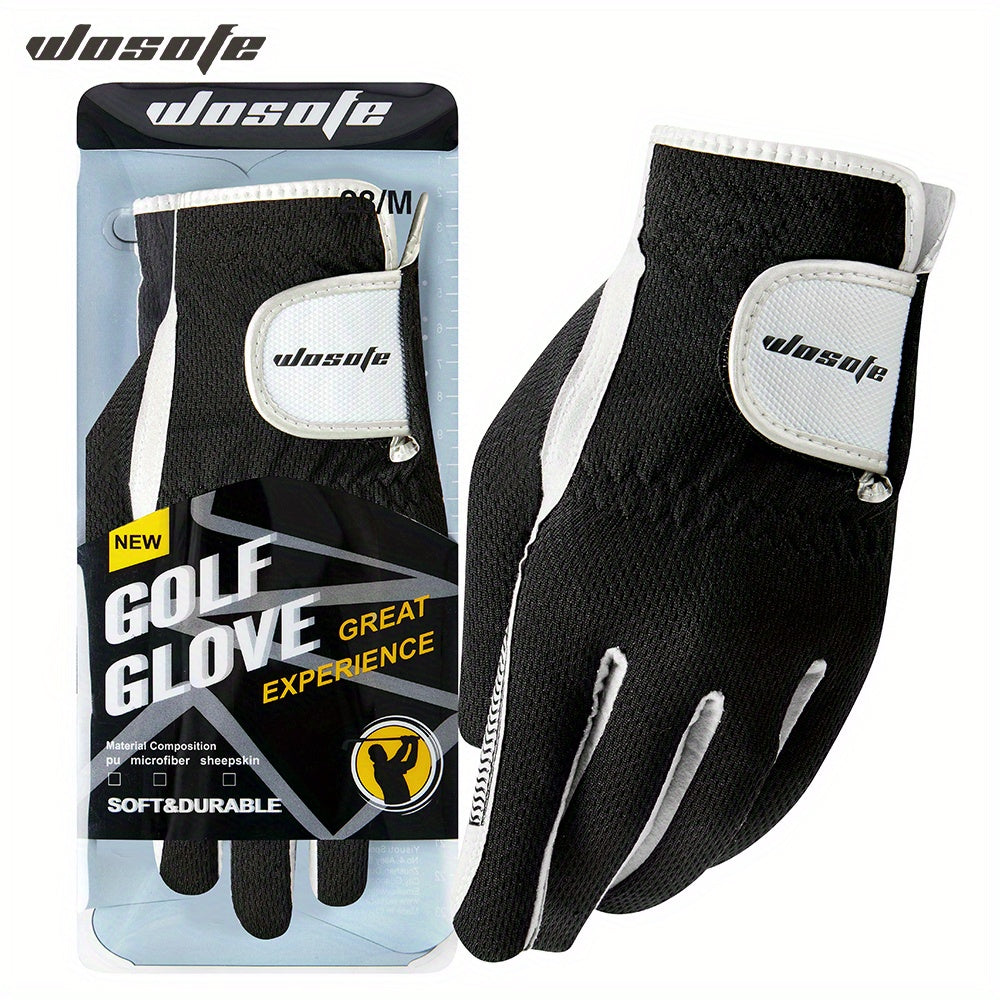 Soft Comfortable Golf Gloves - Right Hand - Breathable Non Slip